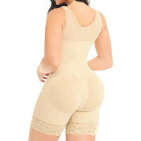 Women's Body Shaping One-Piece Garment with Zipper