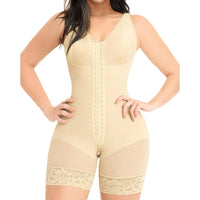 Women's Body Shaping One-Piece Garment with Zipper
